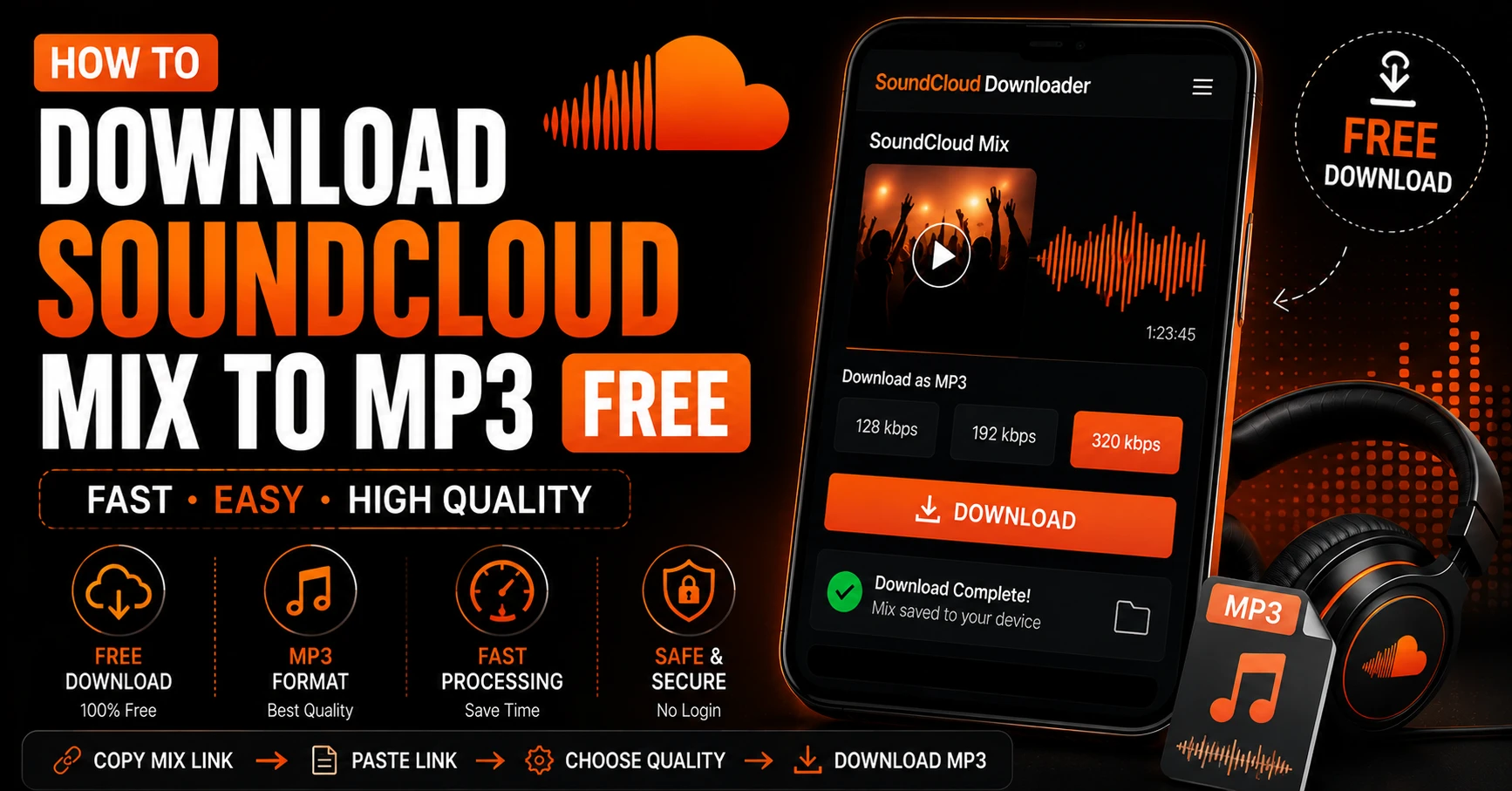 How to Download SoundCloud Mix to MP3 Free - Complete Guide 2026 How to Download SoundCloud Mix to MP3 Free - Complete Guide 2026 - Featured Banner