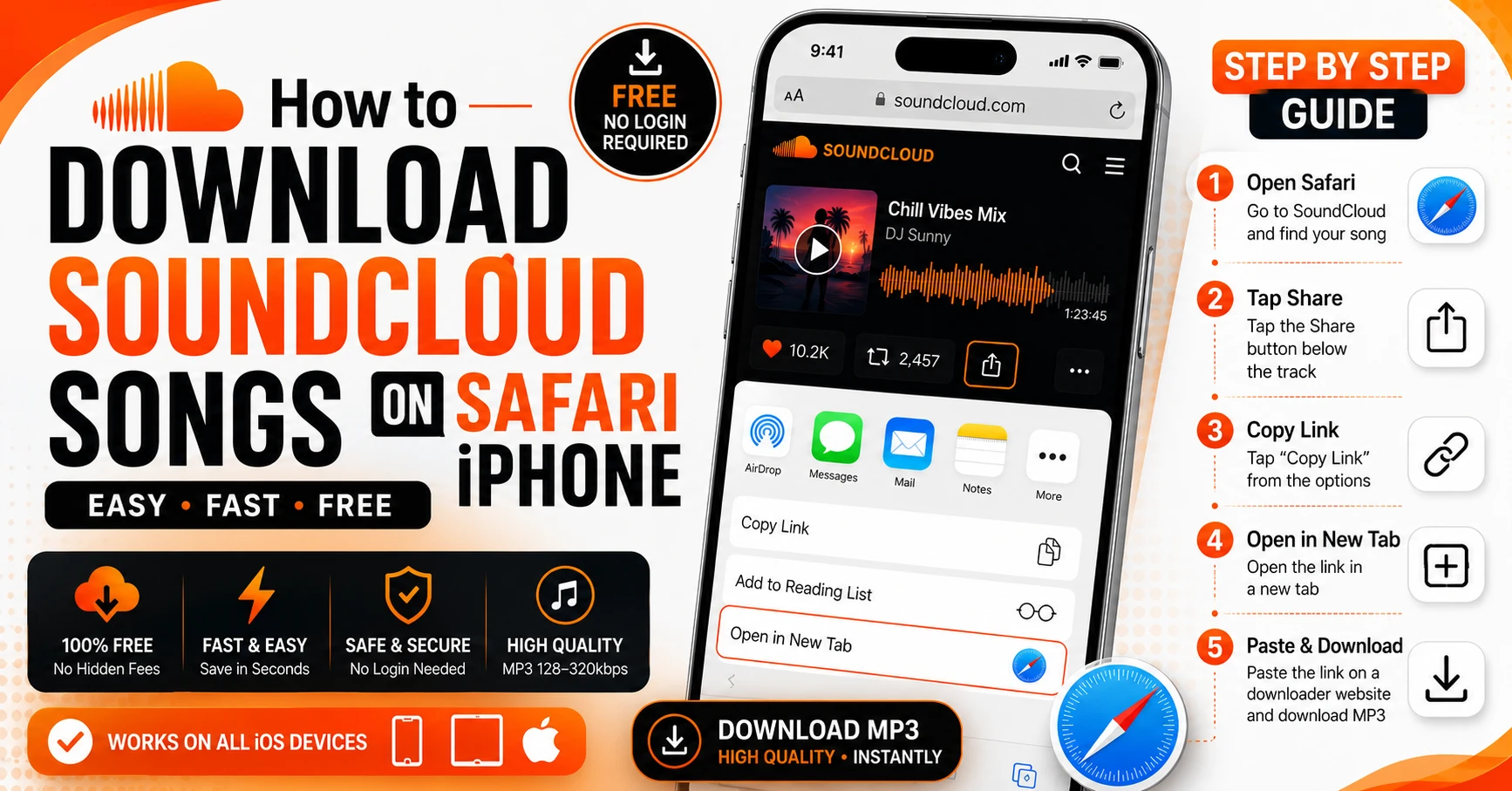 How to Download SoundCloud Songs on Safari iPhone Free How to Download SoundCloud Songs on Safari iPhone Free - Featured Banner